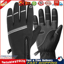 Winter Cycling Gloves Touch Screen Outdoor Hiking Bicycle Mittens (2XL) Newly