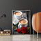 Painting By Numbers DIY Coffee Hand Painted Canvas Oil Art Picture Ornaments Kit
