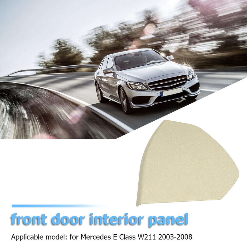 Car Right Front Door Cover Trim Shell for Benz E Class W211 (Silica Beige)