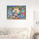 5D DIY Special Shaped Diamond Painting Religious Embroidery Kit Home Needle