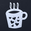 Love Cup DIY Cutting Metal Dies Stencils Scrapbook Crafts