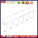 Seamless Towel Storage Wall Mounted Hanger Punch Free Wardrobe Door Back Rack