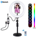 APP Control LED Video Light Kit Selfie Ring Light Bluetooth For Tik Tok Youtube