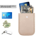 Women Coin Pouch Pickpocket Belt Secret Travel Wallet Cotton for Money Valuables