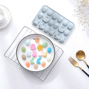 Fondant Moulds Easter Egg and Bunny - 18 Cavities DIY Fondant Cake Making Mol