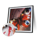 #A Colorful Butterfly Oil Paint By Numbers Kit DIY Painting Wall Art Picture Cra