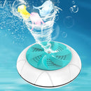 Mini Ultrasonic Turbo Washing Machine Removes Dirt Travel Washer (Cyan) Newly