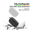 Bluetooth-Compatible Earbud Case for SoundPEATS T3 Protector Cover (Black)