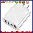 ABS Charger 4 USB Ports Portable Travel Convenience Phone Fast Charge Equipment