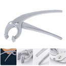 Camping Anti-Scald Pot Pan Bowl Gripper Cookware Handle Holder Clip Clamp Newly