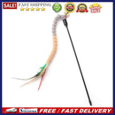 Pet Cat Teasing Stick Pompom Feather Wand Funny Wand Kitten Interactive Toys