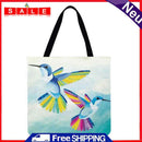 Jumpcar Two Larks Printed Shoulder Bag Shopping Bag Casual Large Dead Han