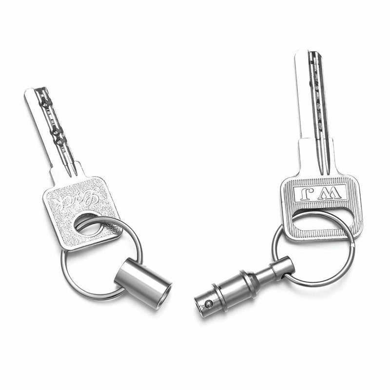 Disassemble Removable Separable Keychain Key Ring Separate Child-mother Buckle