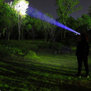 Zoom Fishing Headlamp Rechargeable Sensor LED Headlamp Running Head Torch