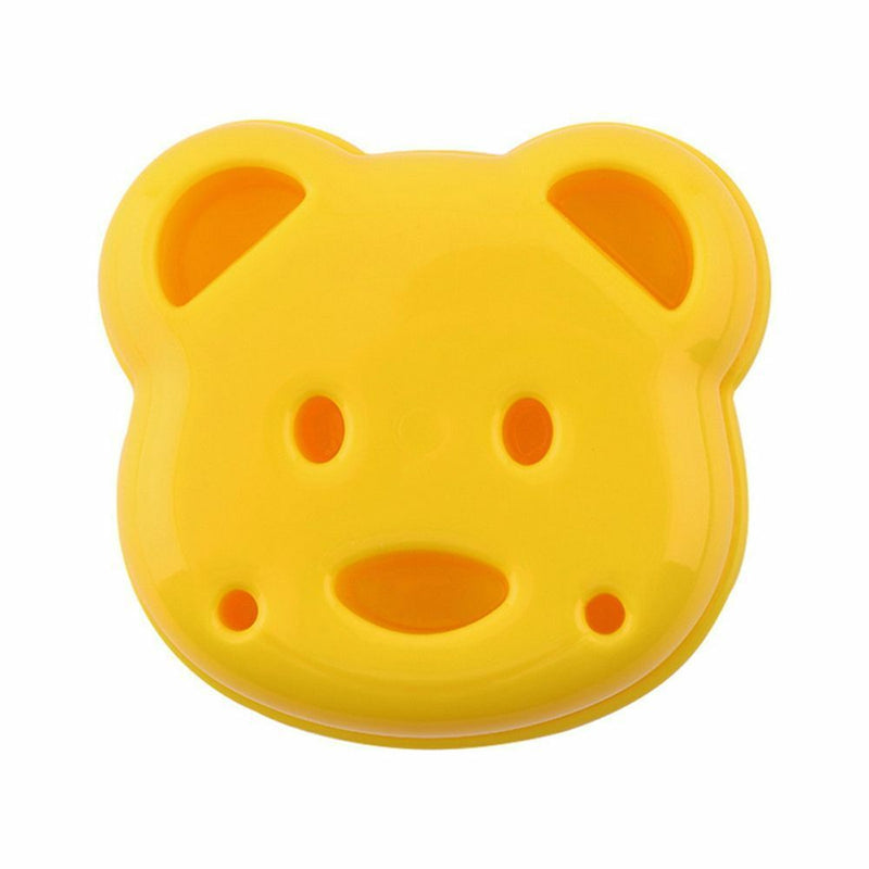 Little Craft DIY Bear Shape Sandwich Maker Cake Cutter Mold Bread Plastic Mould