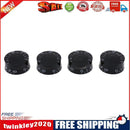 4pcs Acrylic Electric Guitar Volume Adjusting Rotary Knob Potentiometer Cap