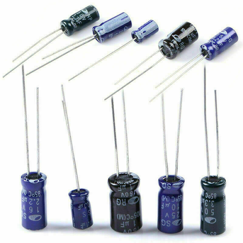 120x 12 Types 0.1UF-220UF High Frequency LOW Radial Capac D3G1 I7X6