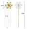 10pcs/12pcs Crown Bow Glitter Snowflake Cupcake Topper Takes Handmade Cake