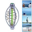 2PCS Spring+Lead Fishing Thrower Carp Fishing Catapults Fishing Bait Cage Newly