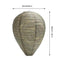 11x8.7 inch Eco Friendly Wasp Nest Decoy Repellent Hanging Wasp Deterrent