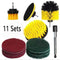 Extension Rod Cleaning Drill Brush Polishing Tool Polishing Pad Scouring Pads