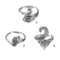 Yarn Guides Thimble Finger Wear Sewing Hook Open Ring Crochet Loop Knitted Ring