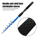 Heat Shrink Wraps Tubing Fishing Rod Badminton Racket Grip Sleeve (Black) Newly