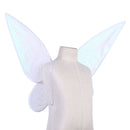 Kids Girls Fairy Wings Anti-fade Glitter Organza Princess Wing (White) Newly