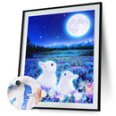 Digital Oil Paint By Numbers Animal Color Drawing Modern Canvas Art