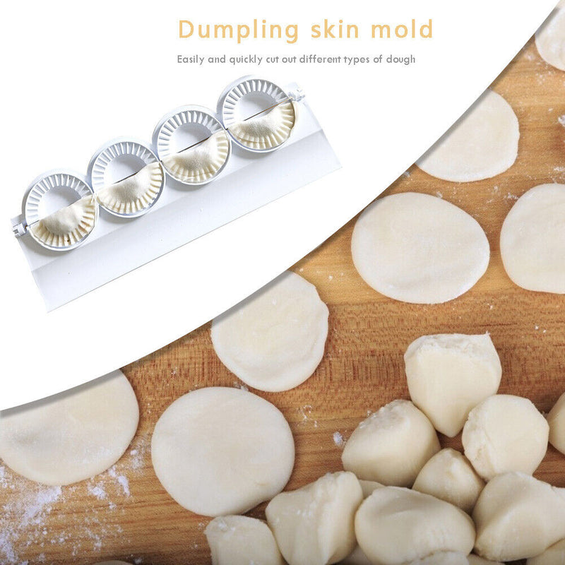 DIY Dumpling Maker Chinese Food Jiaozi Clips Mold Kitchen Baking Artifact
