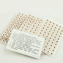 60x Ears Massage Stickers Ear Point Massage Needle Patch Auricular Theray
