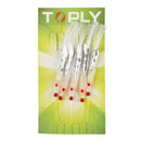 Fishing Hooks Jig Head 5 PCS Fish Head String Luminous Crappie U5H2 Sharp E4T8