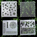 Album Decor Walls Painting Scrapbooking Embossing Template Layering Stencils