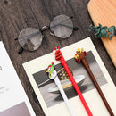 Snowman Santa Claus Christmas Series Gel Pen Black Ink Writing Supplies