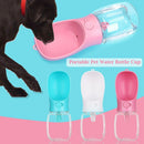 Puppy Cat Feeder Drinking Bowl Water Dispenser Dog Travel Cup Pet Water Bottle