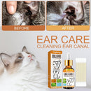 50ml Pet Cat Dog Ear Cleaner Drops Shaking Itching Odour Mites Wax SALE 2022: