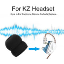 6pcs In Ear Earphone Soft Silicone Earbuds Replacement for KZ LZ A4 DZ9 Headset