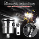 Motorcycle Brake Cylinder Fluid Reservoir Rear Front Clutch Tank Oil Fluid Cu