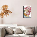 14CT Stamped DIY Four Seasons Print Needlework for Home Decor Cross Stitch Kits