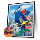 5D DIY Diamond Painting Kits Bird/Peacock Full Round Drill Mosaic Rhinestone