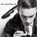 Hair Beard Care Moustache Styling Comb Man Woman Folding Portable Pocket Clip