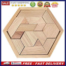 Children Wood Jigsaw Puzzle Shape Cognition Early Education Developmental Toys