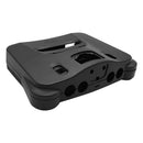Replace Retro Console Shell Translucent Case Fit for Nintendo N64 (Black)
