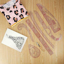 7 Pcs French Curve Metric Ruler Sewing Ruler Tailor DIY Set S Clothing FAST F4Y1