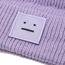 Winter Women Men Knit Ski Beanie Ball Wool Cuff Hat Ski Cap (Purple)