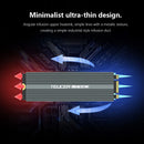 TEUCER M2-LD02 M.2 SSD Heat Sink 9mm M2 2280 Solid State Hard Disk Heat Radiator