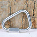 Triangle Mountain Rock Climbing Steel Screw Carabiner Lock X9U0 N7P5 Outdoo J1J2