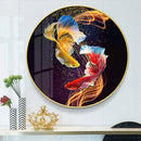5D Full Round Drill Diamond Painting Fish DIY Cross Stitch Wall Art Embroid