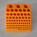 Drill Organizer Storage Box Drill Bit Holder Tap Reamer Turning Tool