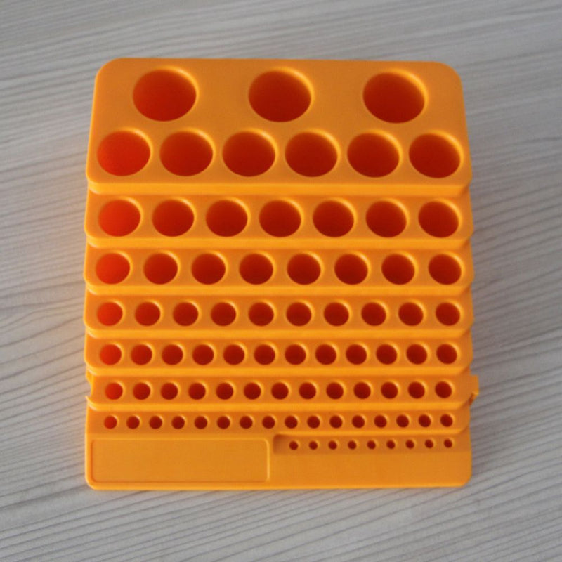 Drill Organizer Storage Box Drill Bit Holder Tap Reamer Turning Tool